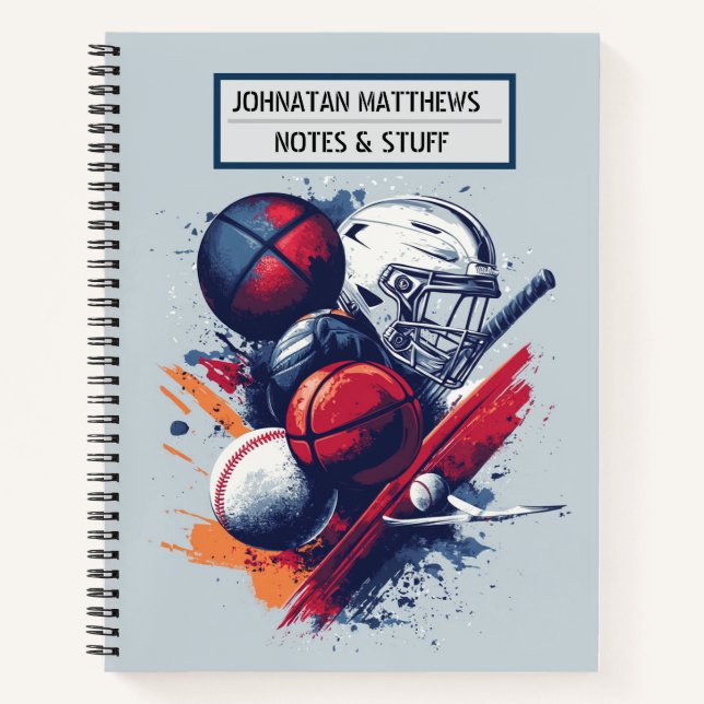 Notebook mit Inspirationsfunktion Notizbuch (Vorderseite)