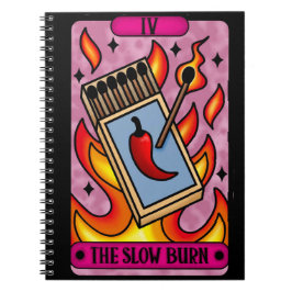 Notebook mit langsamem Tarot Notizblock