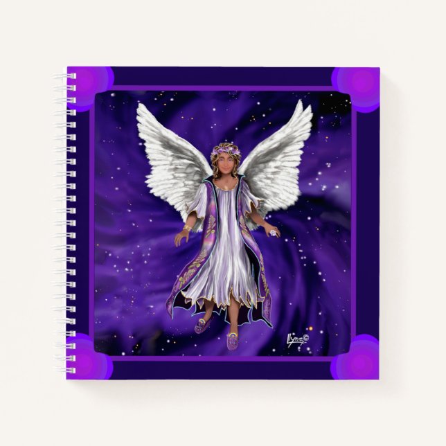 Notebook mit lila Soul Notizbuch (Vorderseite)