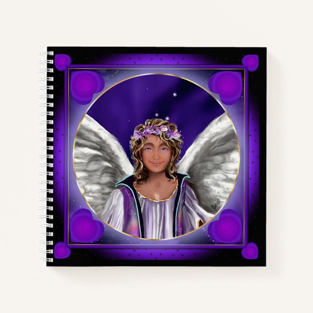 Notebook mit lila Soul Notizbuch (Vorderseite)