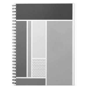 Notebook mit modularen Geometrien Notizblock