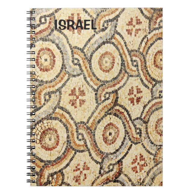 Notebook mit Mosaik aus Israel Notizblock (Vorderseite)