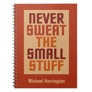 Notebook mit motivierend individuelle Name Notizblock