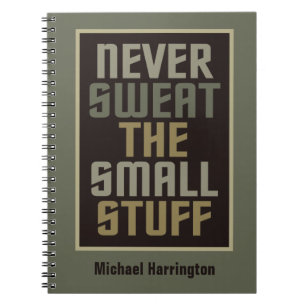 Notebook mit motivierend individuelle Name Notizblock