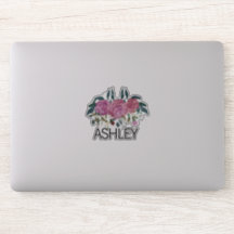 Notebook mit personalisiertem Blumennamen