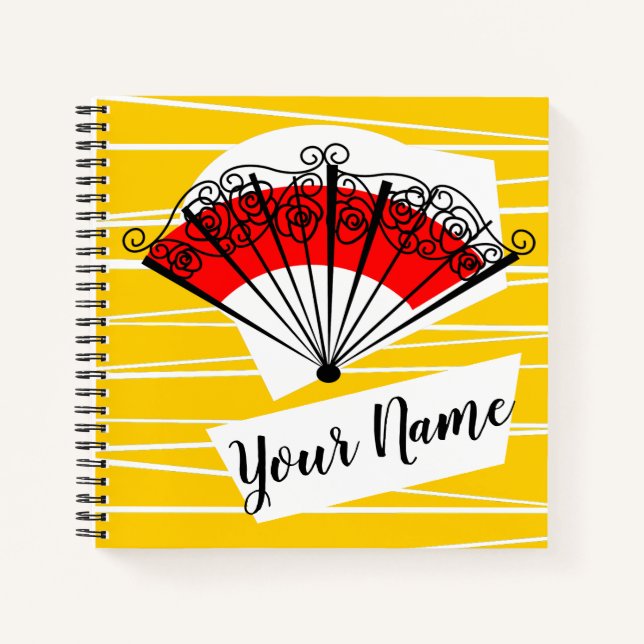 Notebook mit spanischem Namen Notizbuch (Vorderseite)
