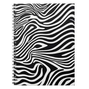 Notebook mit Zebrastreifen-Design Notizblock