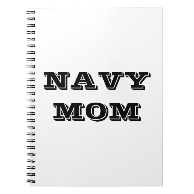 Notebook-Navy-Mama Notizblock (Vorderseite)