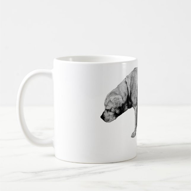 "notebook", "nose first", "plan the day", "focus" kaffeetasse (Links)
