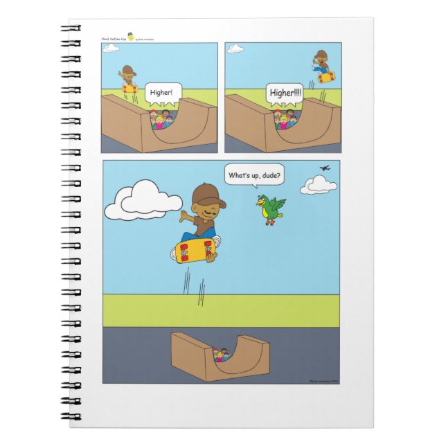 Notebook Notizblock (Vorderseite)