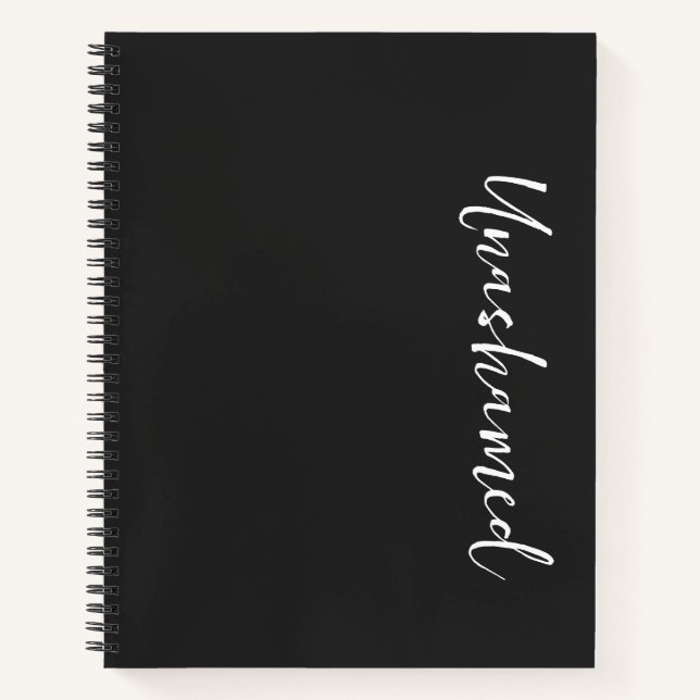 Notebook Notizbuch (Vorderseite)