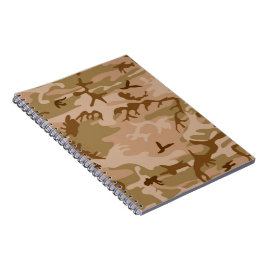 Notebook-Planer der Wüste Sand Camouflage Notizblock