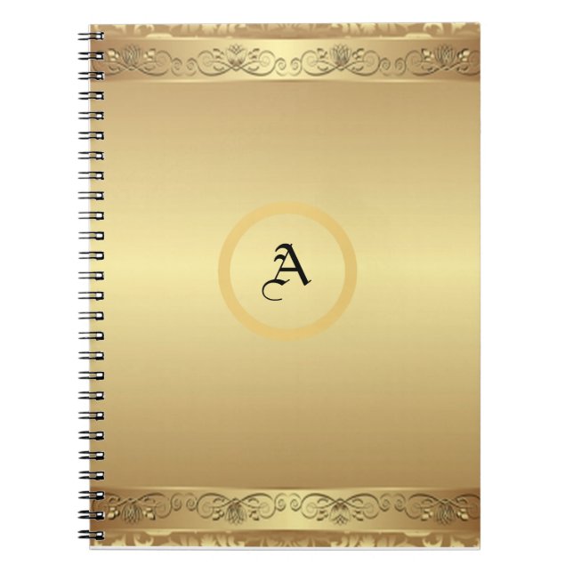 Notebook-Pocket-Monogramm Notizblock (Vorderseite)