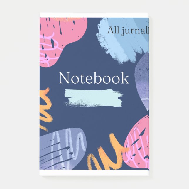 Notebook Post-it Klebezettel (Vorderseite)