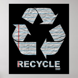 Notebook-Recycle-Poster Poster