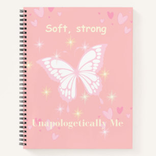 Notebook - rosa Empowerment-Journal Notizbuch