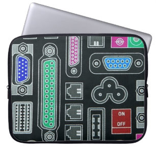 Notebook-Rückenschlauch für Computerfreaks Laptopschutzhülle
