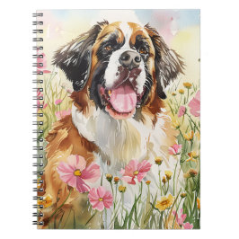Notebook – Saint Bernard Dog Lover Journal Notizblock