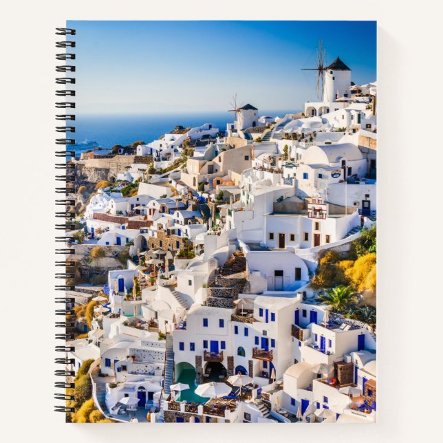 Notebook Santorini Notizbuch (Vorderseite)