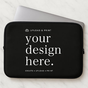 Notebook-Sleeve Ihr Design-Upload 10" 13" 15" Laptopschutzhülle