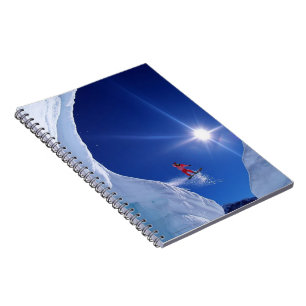 Notebook-Snowboarder Notizblock