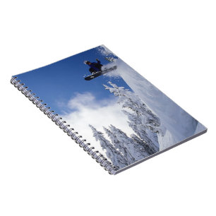 Notebook-Snowboarder Notizblock