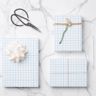 Notebook-Stil Geschenkpapier Set