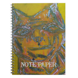 NOTEBOOK VON KÜNSTLER PAULA REILLY NOTIZBLOCK