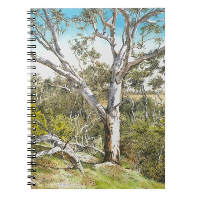 Notebook - 'Werribee River Gum' Notizblock (Vorderseite)