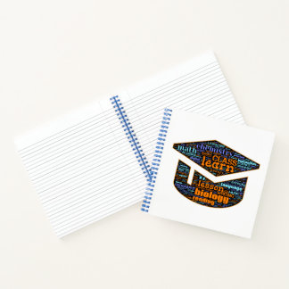 Notebook - Word Cloud Notizbuch
