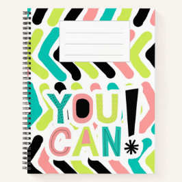 Notebook "You Can"! Notizbuch