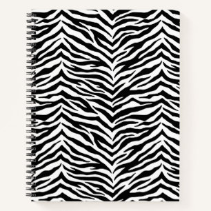 Notebook-Zebra Print Notizbuch