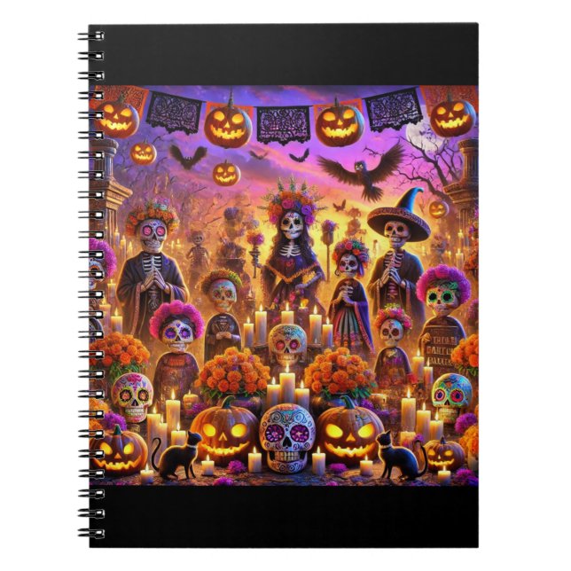 Notebooks Halloween party 🎉  Notizblock (Vorderseite)