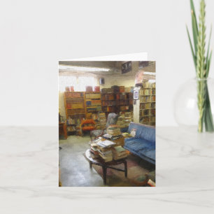 Notecard: At The Used Book Store Karte
