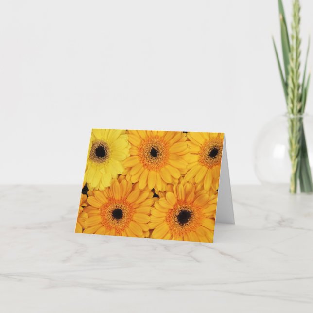 Notecard-Blume-6 Karte (Vorderseite)