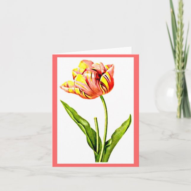 Notecard-Botanicals-Pierre Joseph Redoute 21 Karte (Vorderseite)