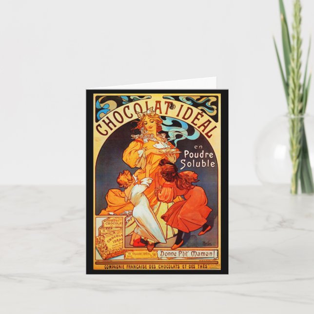 Notecard-Classic/Vintag-Mucha 11 Karte (Vorderseite)