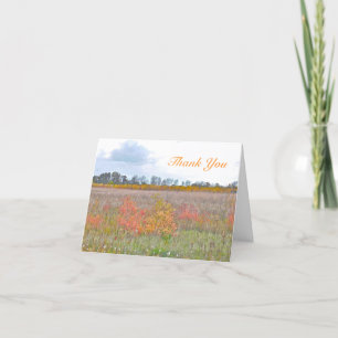 NOTECARD, "DANKE" LANDSCAPE DANKESKARTE
