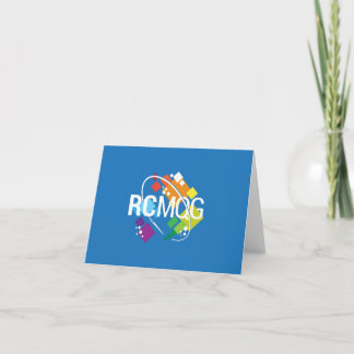 Notecard für Rocket City Modern Quilt Guilt Logo - Karte