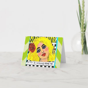 NOTECARD-IT ist SO BETEILIGTES SEIN ICH Karte