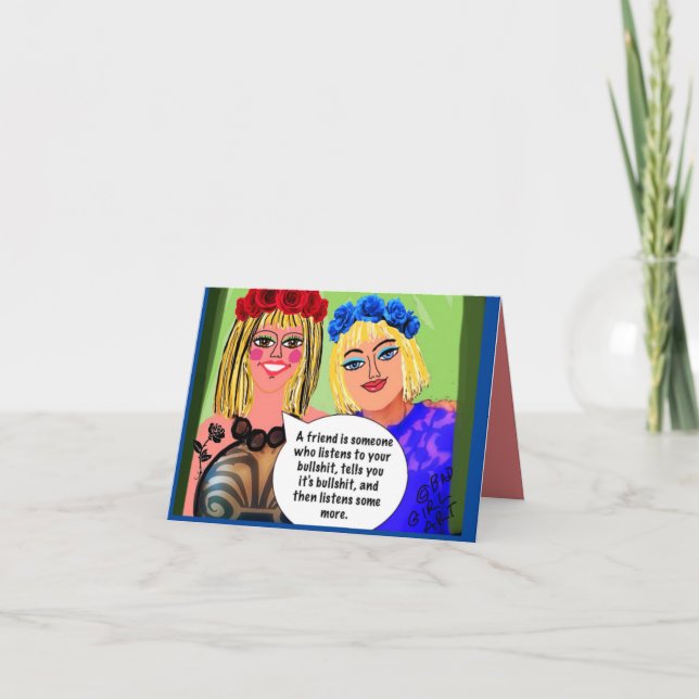 Notecard Karte (Vorderseite)