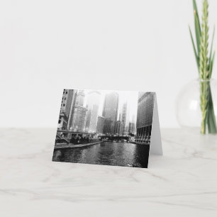 Notecard-Liebe Kunst Haus-In die Stadt 9 Karte