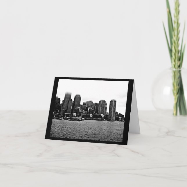 Notecard-Modernes Boston Photography-11 Karte (Vorderseite)