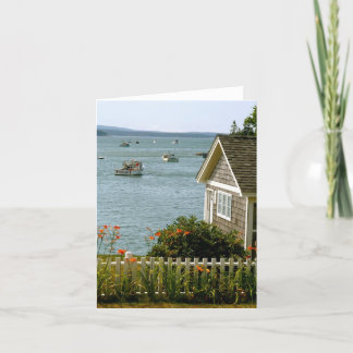 Notecard Stonington, Maine Karte