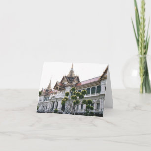 Notecard Thai Palace Karte