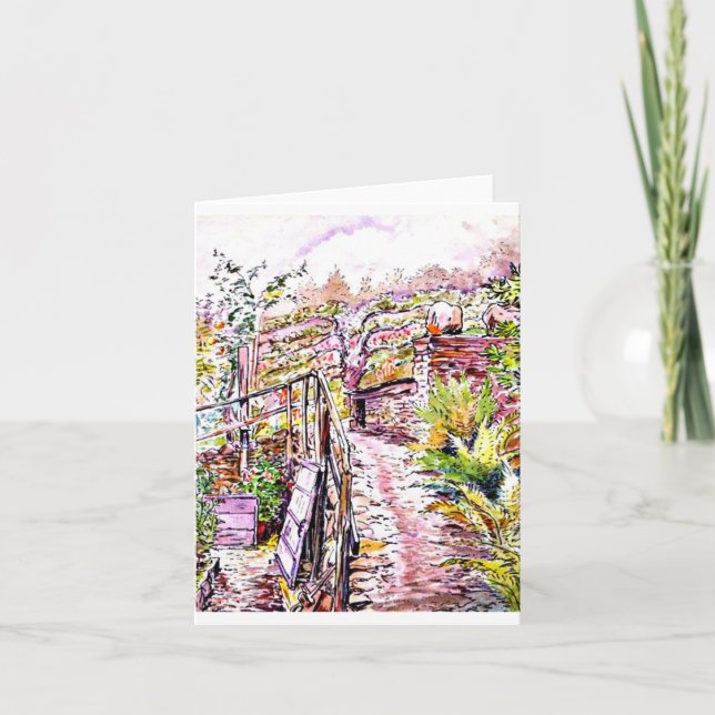 Notecard-Vintager Illustration-Beatrix Töpfer 10 Karte (Vorderseite)