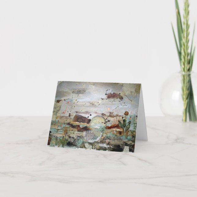 Notecard World View Karte (Vorderseite)