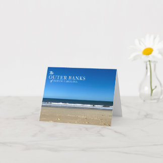 Notecards für Außenbanken Karte