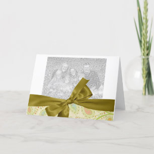 Notecards für Hochzeiten von Foto Karte