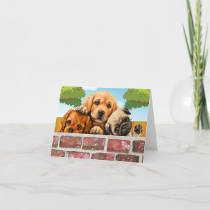 Notecards für wertvolle Jungtiere Dankeskarte